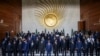 የአፍሪካ ሀገራት መሪዎች እኤአ የካቲት 17 ቀን 2024 በአዲስ አበባ ከሚካሄደው 37ኛው የአፍሪካ ህብረት ምክር ቤት ስብሰባ በፊት ፎቶ ተነስተዋል። ፎቶ ኤኤፍፒ