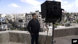 International correspondent of AP reports live from the network's office in the West Bank. May 5, 2024.