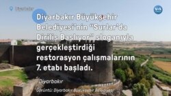 Diyarbakır Surları'nda restorasyon sürüyor
