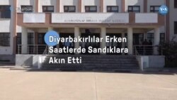 Diyarbakırlılar erken saatlerde sandıklara akın etti