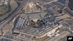 FILE - The Pentagon in Arlington, Virginia, March 2, 2022. The US Air Force's ambitious next-generation fighter jet program could become less ambitious due to budget pressure, changing priorities. 