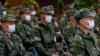 台灣第一批新兵在台中一處營區開始服為期一年的義務兵兵役。台灣新的義務兵兵役制度從4個月延長至一年，2024年元旦開始生效。（2024年1月25日）