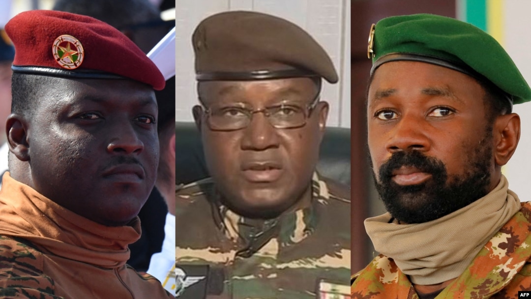 Ibrahim Traore - Burkina Faso – Abdourahamane Tiani - Niger – Assimi Goïta - Mali