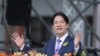 20일 라이칭더 대만 총통이 타이완 수도인 타이베이에서 진행 된 취임식 중 수락 연설을 하고 있다.
