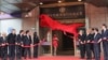 台灣總統蔡英文出席“國營台灣鐵路股份有限公司”的揭牌典禮。（2024年1月1日）