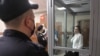 FILE - Russian-American journalist for Radio Free Europe/Radio Liberty Alsu Kurmasheva, who is in custody after she was accused of violating Russia's law on foreign agents, attends a court hearing in Kazan, Russia, April 1, 2024. 