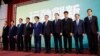 台湾当选总统赖清德在台北举行记者会公布新内阁人选。（2024年4月25日）