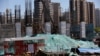 北京地鐵的一處建築工地。 （2023年4月18日）