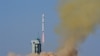 中國在甘肅酒泉衛星中心發射“風云三號G星”氣象衛星。（2023年4月16日）