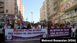 Kayyımlar protesto edildi