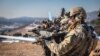 U.S. and South Korea soldiers train Dec. 22, 2023, at the Republic of Korea Special Warfare School training range near Icheon, South Korea.