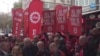 Çalışan ve emekliler “gelirde adalet, vergide adalet” talebiyle başkentte meydana çıktı 