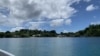 所羅門群島中部小島圖拉吉島(Tulagi)（美國之音記者莉雅2022年8月9日拍攝）