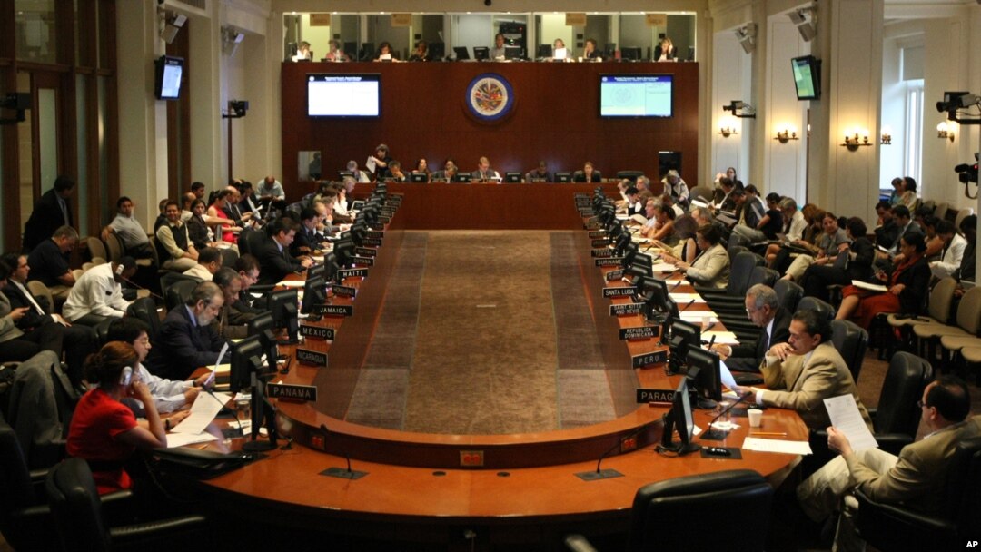 La oposición venezolana no tiene la oportunidad de ser escuchada en la OEA.