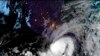 Imaj satelit NOAA montre ouragan Agatha tou pre kot Pasifik eta Oaxaca nan peyi Meksik, 30 Me, 2022. 