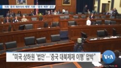 [VOA 뉴스] 의회 ‘중국 세컨더리 제재’ 기류…‘중국·북한’ 공모