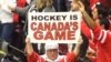 An ardent Canadian hockey fan at the Vancouver Olympic Games