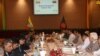 မနေ့က နေပြည်တော်မှာ မြန်မာ-ဘင်္ဂလားဒက်ရှ် အပြန်အလှန်ဆွေးနွေးပွဲမြင်ကွင်း။ (ဓာတ်ပုံ-နိုင်ငံတော်အတိုင်ပင်ခံရုံးဝန်ကြီးဌာန)