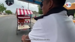 Miguel, bicitaxista venezolano nos cuenta un poco de su trabajo