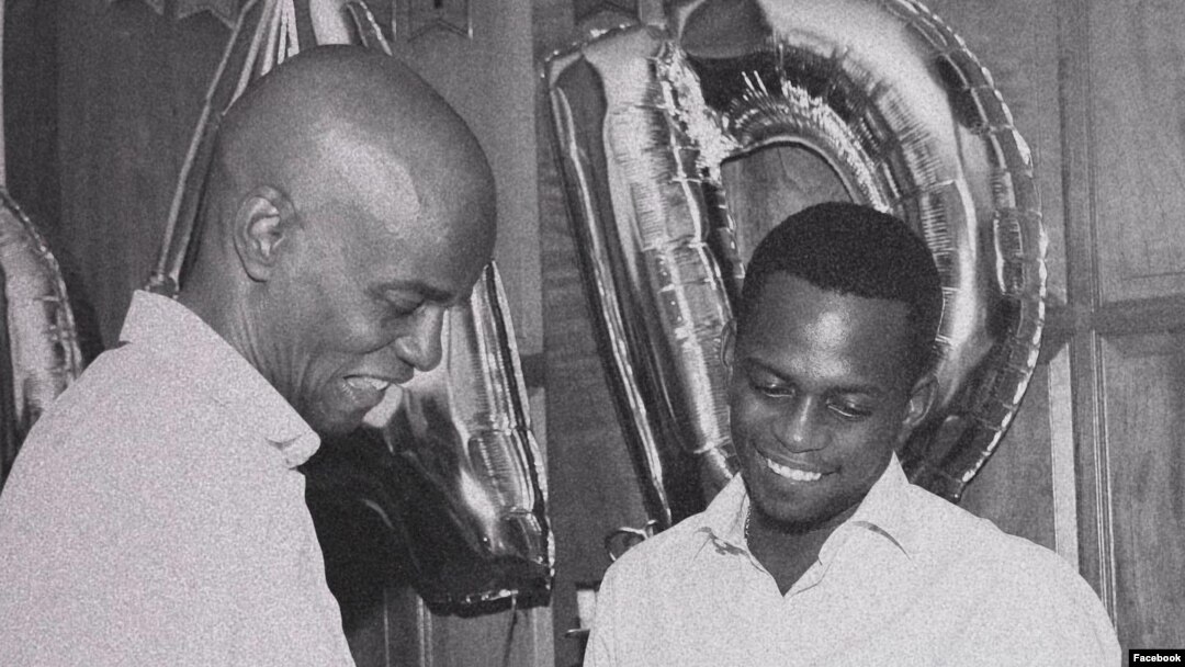 Joverlein Moïse et son pere