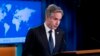 Secretary of State Antony Blinken speaks at a news conference at the State Department in Washington, July 27, 2022. The Biden administration has offered a deal to Russia aimed at bringing home WNBA star Brittney Griner and another jailed American, Paul Whelan.