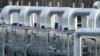 FILE - Pipes at the landfall facilities of the 'Nord Stream 2' gas pipline are pictured in Lubmin, northern Germany, Feb. 15, 2022.
