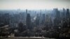 FILE - A view of the city skyline and Huangpu river in Shanghai, Feb. 24, 2022. 