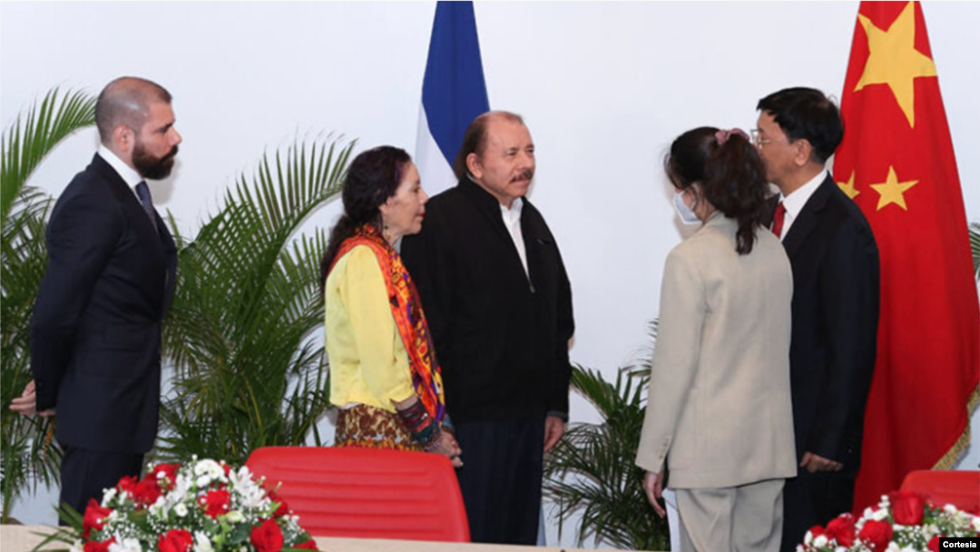 Nicaragua reconoció a China como "único gobierno legítimo" en diciembre de 2021, tras romper lazos con Taiwán. Foto tomada de medios oficiales
