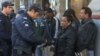 Athens police check immigrants' documents 