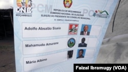 Moçambique - Boletim de Voto