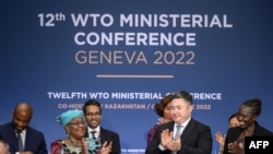 2022年6月17日，世界貿易組織第12次部長會議在日內瓦閉幕。