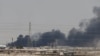 Smoke is seen following a fire at Aramco facility in the eastern city of Abqaiq, Saudi Arabia, Sept. 14, 2019. 