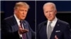 Biden y Trump compiten a la misma hora por la atención de los televidentes