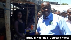  Daviz Simango, líder do MDM, em campanha para as eleições autárquicas de 10 de Outubro 2018. Moçambique