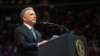 Special envoy to the Middle East Steve Witkoff speaks during the inaugural parade inside Capital One Arena, in Washington, Jan. 20, 2025. Witkoff met in Israel with Prime Minister Benjamin Netanyahu on Jan. 29.