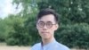 目前在英國流亡的前香港民主派區議員李家偉接受美國之音專訪 （美國之音/鄭樂捷）