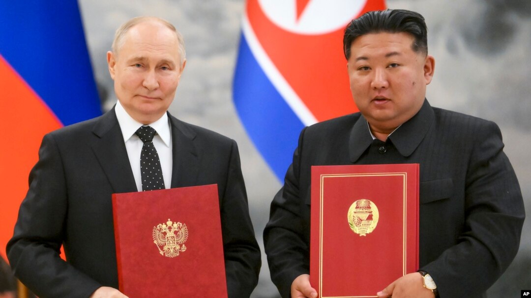 Rosiya va Shimoliy Koreya rahbarlari