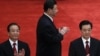 2012年5月4日，预定将成为新的最高领袖的习近平从胡锦涛和温家宝身后走过，三位领导人出席庆祝共青团成立90周年的大会。新一届中共政治局常委仍未公布，但其中肯定包括习近平。