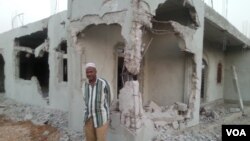 Mesquita destruída em Luanda