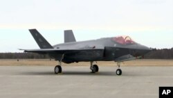 미 공군의 ‘F-35’ 전투기.