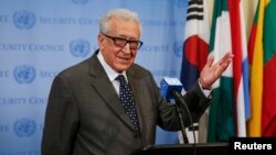 聯合國和阿拉伯聯盟的敘利亞內戰調停員卜拉希米