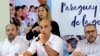 ARCHIVO. El ministro paraguayo de salud, Julio Mazzoleni, habla a la prensa para informar el primer caso registrado de coronavirus en el país. Marzo 7, 2020.