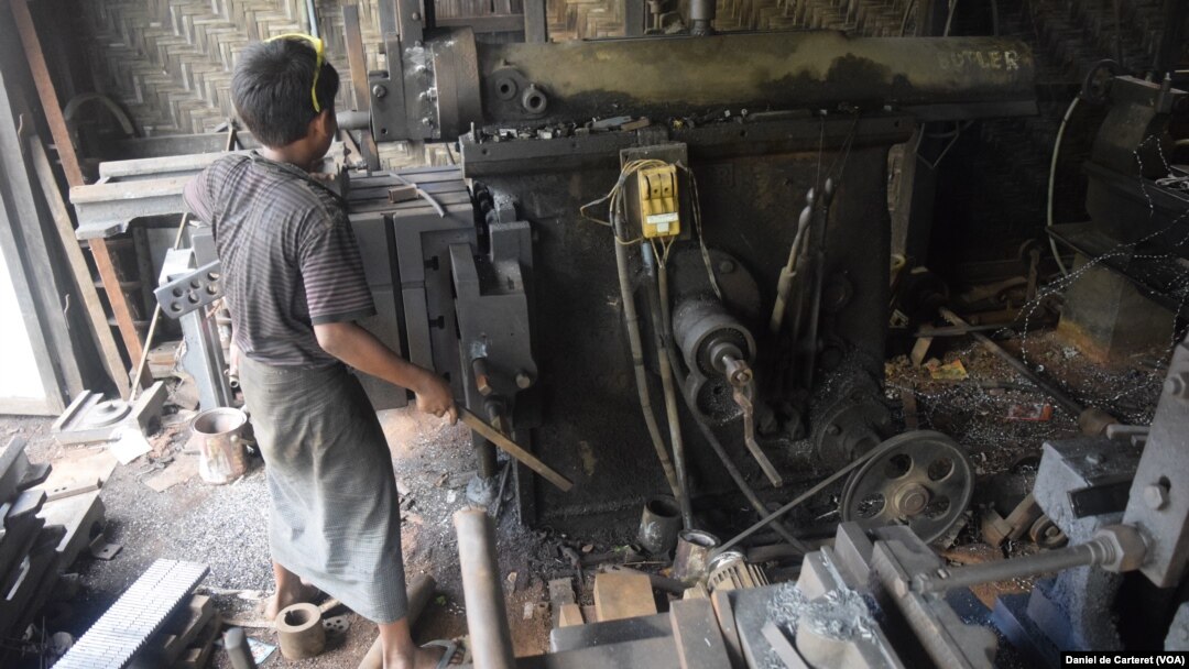 FILE - About 1.7 million children between 10 and 17 years of age are working in Myanmar.
