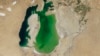 The Aral Sea: Now and in 1960.