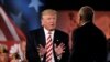 Republican presidential nominee Donald Trump speaks to Matt Lauer during the Commander in Chief Forum in Manhattan, New York, Sept. 7, 2016. 