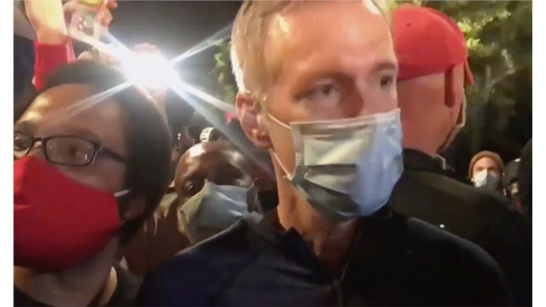 US Oregon Portland Mayor Tear Gas