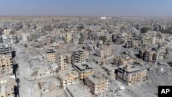 La ciudad siria de Raqqa fue liberada del grupo extremista Estado Islámico.