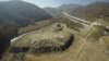 中国国企路桥建筑公司在黑山共和国因污染环境被告（图片来源：RFE/RL/MANS）