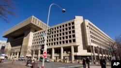 FILE - The Federal Bureau of Investigation (FBI) headquarters in Washington. 