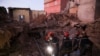 Aftermath of a deadly earthquake in Morocco